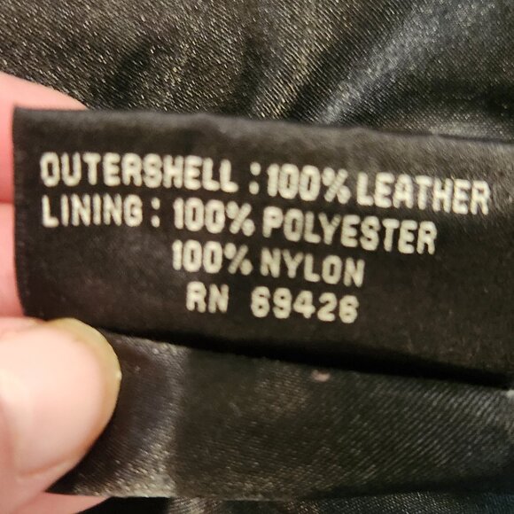 Maxima by Wilsons Women’s Black Genuine Leather Jacket Size L - Picture 11 of 13